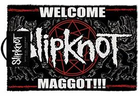 Zerbino Slipknot Welcome Maggot Cm 60X40 - Gp85411 Zerbino Slipknot Welcome Maggot Cm 60X40 - Gp85411